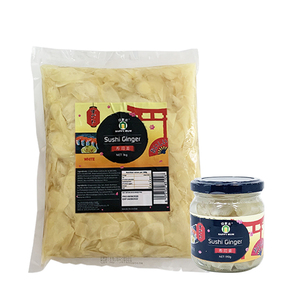 JOLION ญี่ปุ่นขายส่งจำนวนมากผักสดธรรมชาติฮาลาล190กรัมหั่นอาหารดองหวานสีชมพูสีแดงซูชิขิง - Product Image 5