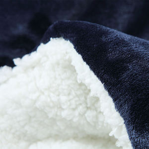 Wholesale Soft Luxury Design Woven Reversible Polyester Microfiber 3pcs Sherpa Fleece Air-permeable <strong>Comforter</strong> <strong>Set</strong> - Product Image 4