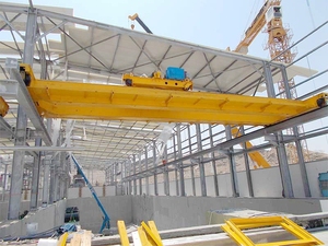 Grúa Puente de Doble Viga de 32 +10 Toneladas, Estilo Europeo de 30 Toneladas, 30+5 Toneladas con Certificación ISO, Gran Oferta - Product Image 3