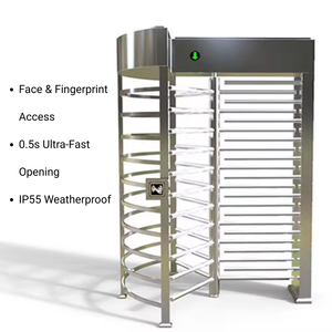 Tornello a Tutta Altezza Ironman TD.Q801D con Riconoscimento Facciale, Controllo Accessi RFID e Impronte Digitali, Impermeabile, <span class=keywords><strong>Anti</strong></span>-<span class=keywords><strong>Tailgating</strong></span> - Product Image 2
