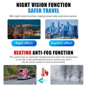 Sistema de Cámara de Visión Trasera 360° con Cable <span class=keywords><strong>para</strong></span> Coche, Kit de Punto Ciego <span class=keywords><strong>para</strong></span> Camión, Taxi, Vehículo Pesado, Seguridad, Impermeable, Visión Nocturna - Product Image 6