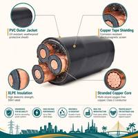 YJV Stromkabel 0,6/1kV XLPE Kupfer 3-adrig 120mm2 IEC 60502-1 Tropisch Feuchtigkeitsbeständig für Südostasien Gebäude