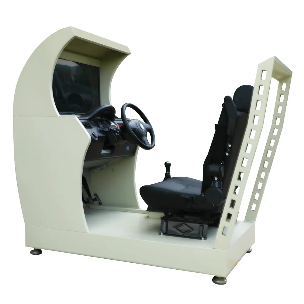 Manual car driving simulator right or left hand for training