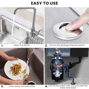Cocina doméstica Acero inoxidable Alimentos Anti-mermelada Fregadero <span class=keywords><strong>de</strong></span> molienda Basura Eliminación y gestión <span class=keywords><strong>de</strong></span> <span class=keywords><strong>residuos</strong></span> sólidos - Product Image 2