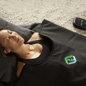 بطانية تدفئة سبا احترافية بسوستة إغلاق من المصنع مباشرة بطانية ساونا حرارية مقاومة للماء - Product Image 2