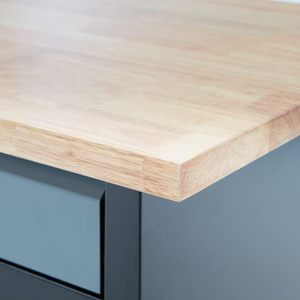 Établi de garage <span class=keywords><strong>Tiroir</strong></span> Cabinet Rangement Poste de travail 842H X 1200W X 600D mm 4x <span class=keywords><strong>Tiroir</strong></span> 1 Porte Verrouillage à clé réglable - Product Image 6