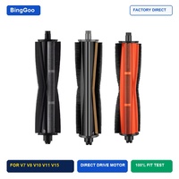 Pièces détachées pour aspirateur BingGoo Dreame X30/X40/S10/S20/S40 : Lame de brosse anti-emmêlement en nylon réutilisable haute efficacité pour la maison