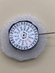 Mouvement de <span class=keywords><strong>montre</strong></span> PC33 Qua/rtz Couronne à 3 heures avec batterie Mod Pièces de rechange pour <span class=keywords><strong>montre</strong></span> - Product Image 6