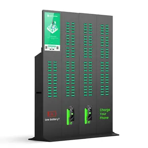 168 Slots Power Bank Sharing Power Bank Estación de alquiler Estación de carga de teléfono celular Kiosco Powerbank Máquina expendedora Cargadores rápidos