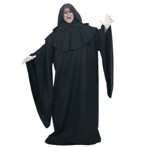 Fear Dark Demon Ghost Cosplay disfraces adultos hombres Halloween fiesta mascarada ropa Scary <span class=keywords><strong>Scream</strong></span> Wizard capa bata disfraz - Product Image 1