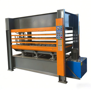 Presse hydraulique automatique PLC pour le travail du bois, pour portes en bois, PVC, contreplaqué, MDF et stratifié à chaud, modèle 1225 4x8ft - Product Image 1