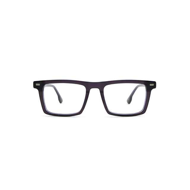 TR90 Optical Frames Large Square Shape Glasses with Blue Blocking Lenses for Reading and Computer Use Prescription Glasses