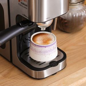 Taza de café de cerámica de alta estética, taza para compartir café por goteo, taza de café con leche, taza individual sencilla para el hogar - Product Image 5