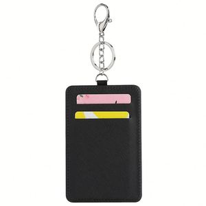 Porta Tarjetas de Crédito de Cuero PU Personalizado para Sublimación, Llavero con Porta Tarjetas, Estuche para Tarjetas, para Hombres y Mujeres - Product Image 4