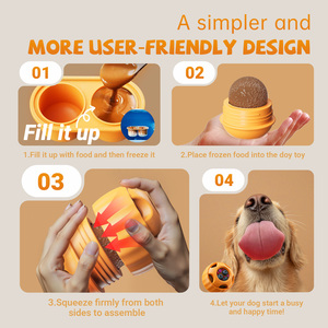 Biểu tượng tùy chỉnh fillable <span class=keywords><strong>Dog</strong></span> Chew đồ chơi freezable cho hung hăng chewers số lượng lớn bán buôn sản phẩm vật nuôi - Product Image 3