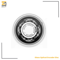 Disque codeur en verre optique de qualité supérieure pour moteur servo, robotique CNC, plateau rotatif et contrôle d'angle de précision