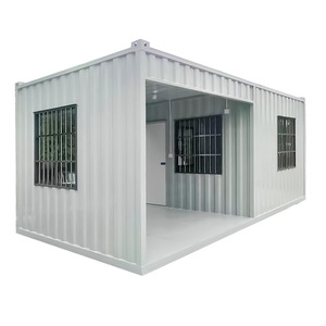 Container House Sentry <b>Box</b> Guard House Rectangle Standard Thickness Industrial Design For <b>Security</b> Use - Product Image 4
