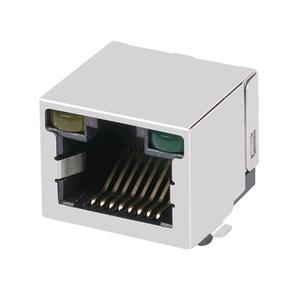 Без магнитного с поверхностным креплением светодиодов SMD RJ45 разъем GWX-SMT-S9-88-TR - Product Image 3