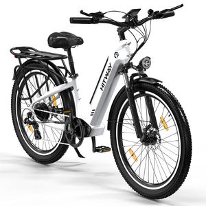 Bicicleta Eléctrica <span class=keywords><strong>HITWAY</strong></span> BK16 de Fábrica con Llantas Gruesas de 26'', 250W para la UE, 48V 18Ah de Largo Alcance, Bicicleta Eléctrica Urbana para Hombre/Mujer, Certificación CE - Product Image 1