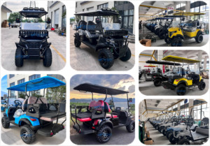 Nuevo Diseño de Vehículo Todoterreno, Cómodo Carro de Golf para Turismo, Caza y Golf, Carro de Golf Eléctrico de 4 Plazas - Product Image 6