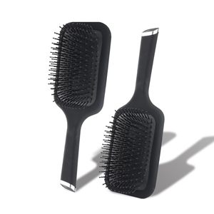 Cepillo Desenredante con Almohadilla Acolchada y Dientes de Plástico, Diseño Moderno Ajustable, Opción de Logotipo Personalizado para Uso en Salón y Hogar para Mujeres - Product Image 1