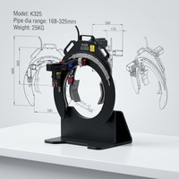 Système de soudage orbital, machine à souder les tuyaux, source d'alimentation numérique TIG 400A 380V, écran tactile 8 pouces, grand diamètre