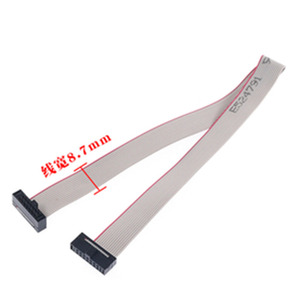 Cáp Băng <span class=keywords><strong>IDC</strong></span> sân 6P/8P/10P/14p/16P/20p/24p/26p/30p/40P <span class=keywords><strong>1.27</strong></span>*1.27mm với 1.27mm <span class=keywords><strong>IDC</strong></span> nối grey phẳng lắp ráp Cáp - Product Image 5