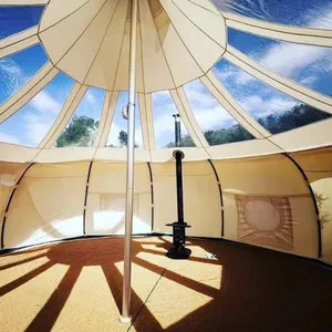 2023 beliebtes Modell in den USA Outdoor Camping Star Zelt, Air Dome Zelt Glamping