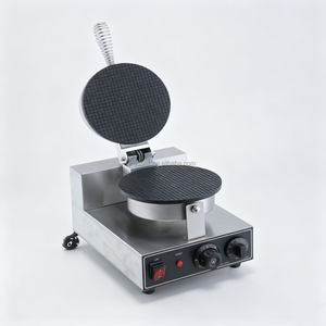 Machine à gaufres commerciale antiadhésive pour cornets, crêpes et rouleaux d'œufs, appareil professionnel pour la cuisson domestique et les sandwichs - Product Image 2