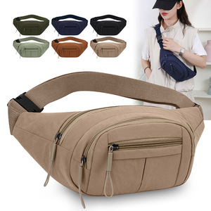 Women's Large Capacity Waist Bag Multiple Pockets Water Resistant Casual Crossbody Bag For Everyday Use Summer 2026 - Product Image 2