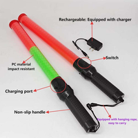 Bâton lumineux LED portable de 54 cm pour le contrôle de la circulation, vente en gros d'usine