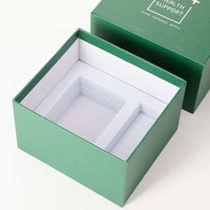 Caja de Regalo de Cartón Personalizada para Suplementos Alimenticios, Caja de Cartón Plegable con Insertos de Cartón Kraft - Product Image 2