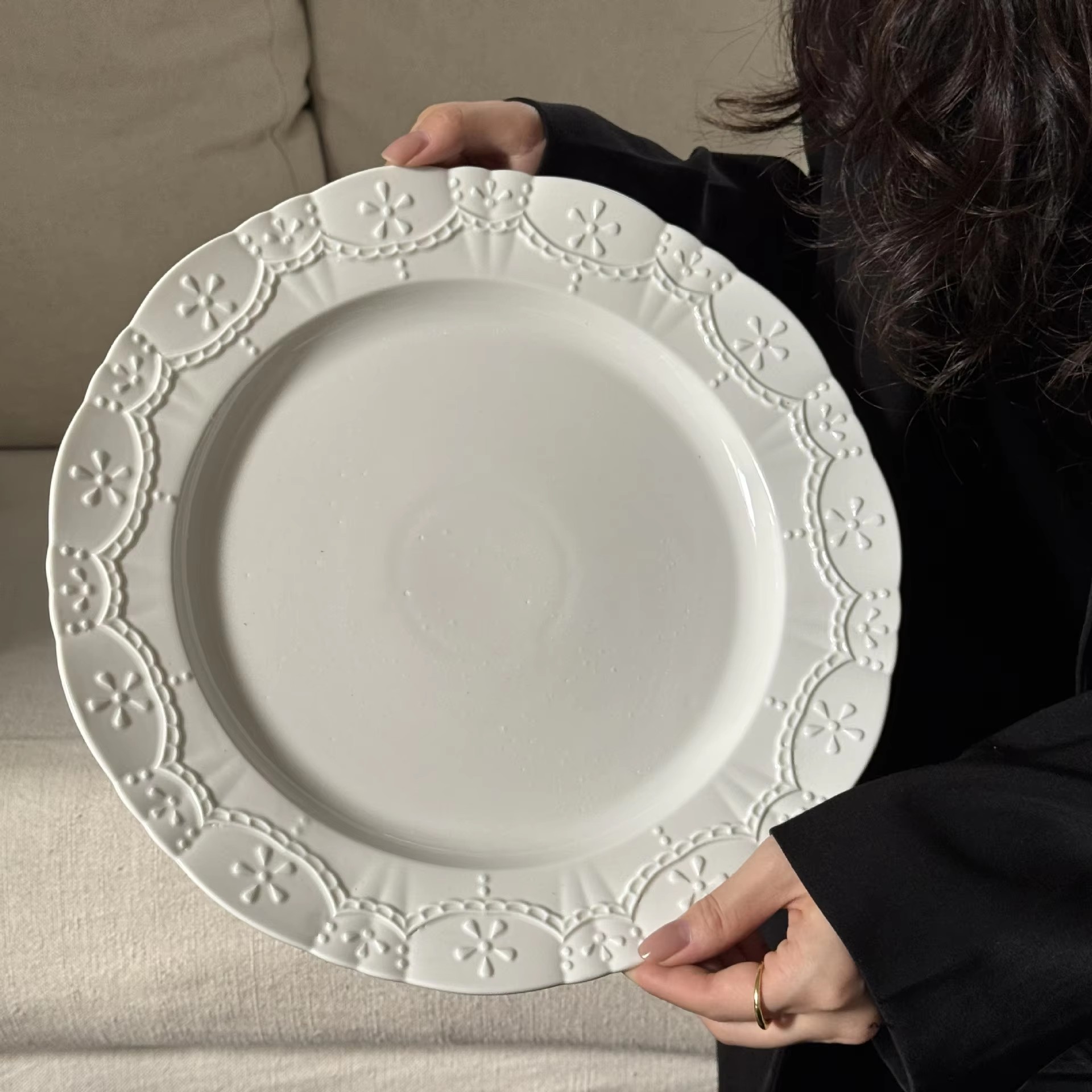 Plaque de 10 pouces 25,5*2,5 cm