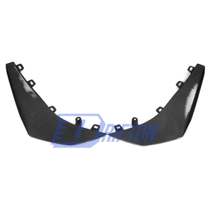 Nuevas Alerones Delanteras de Fibra de Carbono Completamente Visibles para Chevrolet Corvette C8 Z06 Z07 y E-Ray 2020-2026, Fijación con Tornillos - Product Image 3