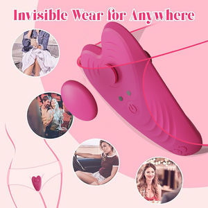 जोड़े सेक्स खिलौना मिनी पहनने योग्य क्लिटोरल वाइब्रेटर प्यार महिला मोबाइल फोन ऐप कंट्रोल वाइब्रेटर - Product Image 3
