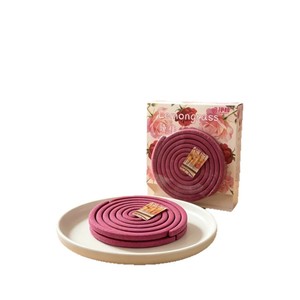 Lemongrass Rose Incense Coil Natural Aromatic Indoor Long Lasting Sleep Aid For Home Use - Product Image 4