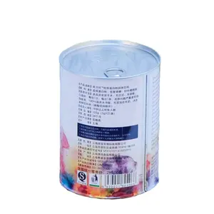 Printed Round/ Rectangular Metal Can / Food Grade Tin Can with Easy Open Lid