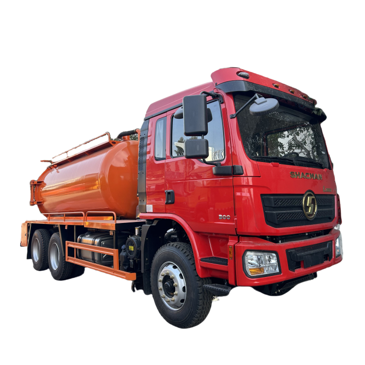Hot Sale Shacman L3000 19000L Sewage Suction Septic Tank Sewer Cleaning Vacuum Sewage Suction Truck with High Pressure Cleaning