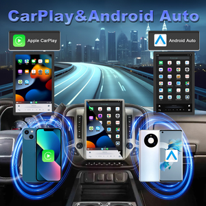 Pour GMC Sierra VIA Vtrux Truck/ Chevrolet Silverado LD 2014- 14,5 pouces Écran IPS Android Autoradio CarPlay GPS Navigation - Product Image 4