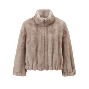 <span class=keywords><strong>Manteau</strong></span> <span class=keywords><strong>d</strong></span>'<span class=keywords><strong>hiver</strong></span> chaud et élégant en fourrure pour <span class=keywords><strong>femme</strong></span>, avec fermeture éclair et col semi-ouvert, vente en gros - Product Image 2