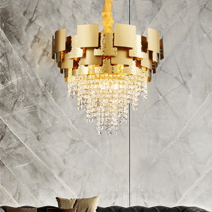 Lampe de plafond LED d'intérieur à succès, luminaire de personnalité, lustre de bar, lampe de restaurant, lustre LED moderne de luxe - Product Image 6