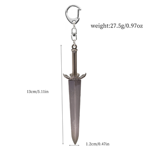 3 Llaveros de Espada Miniatura de Aleación de Alta Calidad con Diseño Nuevo de 13 cm de <span class=keywords><strong>Anime</strong></span> Black BC <span class=keywords><strong>Asta</strong></span> y Yuno - Product Image 5