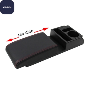 AC-445A Universal Car Front <b>Console</b> Armrest Box PVC Leather with USB Charging Multi-Function Storage Interior Kit - Product Image 4