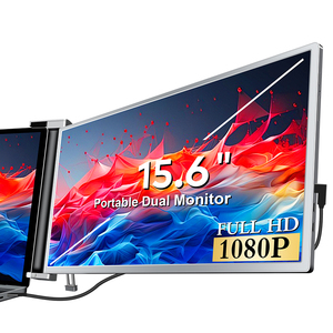 Monitor de Pantalla Extendida de 15.6 Pulgadas para Laptop, Pantalla Portátil FHD con Puerto USB C y Puerto HD - Product Image 1