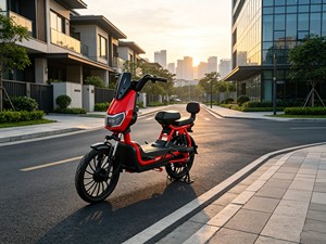 Bicicleta <span class=keywords><strong>Eléctrica</strong></span> Electric City con Motor Trasero de 1000W, 3 Velocidades, <span class=keywords><strong>Cuadro</strong></span> de Acero, para Adultos - Product Image 2