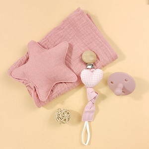 Chaîne de <span class=keywords><strong>sucette</strong></span> en Silicone pour bébé, anneaux de dentition, couverture de <span class=keywords><strong>sucette</strong></span>, ensemble d'accessoires, bavoirs de bébé, lapin, cadeau pour nouveau-né - Product Image 6