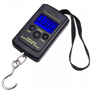 Hot Sales Backlit Fish Hook Hang <strong>Scale</strong> LCD Display <strong>Electronic</strong> Travel Hanging <strong>40kg</strong> 50kg Weighting Portable Digital Luggage <strong>Scale</strong> - Product Image 1