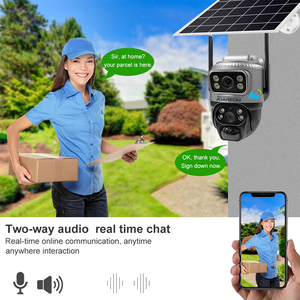 Cámara solar JOAREON 4G V380PRO para exteriores, tarjeta SIM, <span class=keywords><strong>circuito</strong></span> <span class=keywords><strong>cerrado</strong></span> solar, <span class=keywords><strong>TV</strong></span>, cámara PTZ, 2K, seguridad solar inalámbrica - Product Image 4
