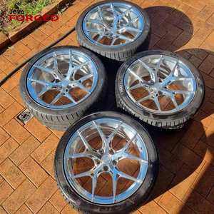 15 16 17 18 19 20 21 <span class=keywords><strong>22</strong></span> 23 24 pouces 5y rayons 5x120 argent couleur personnalisée roues monobloc forgées pour Nissan <span class=keywords><strong>Qashqai</strong></span> Peugeot 208 - Product Image 2