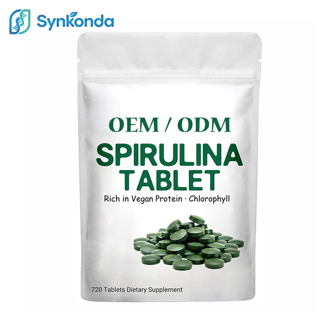Natural Vitamins Supplement Spirulina Tablet Vegan Protein Antioxidant Greens Powder Pills 720 Count Immune Heart Health Support